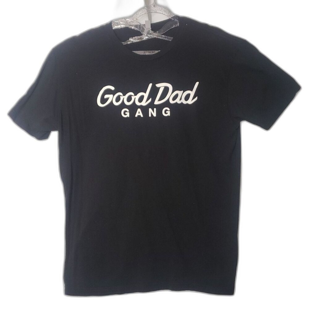 GOOD DAD GANG Terminology Black T Shirt Mens Size XL